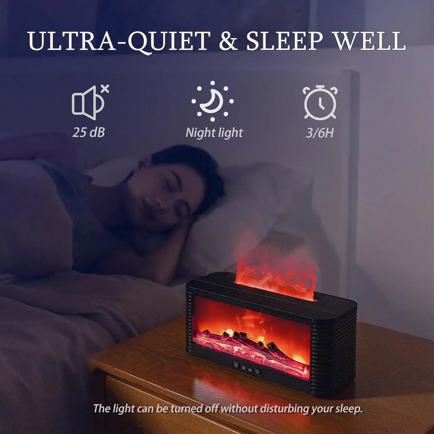 Fireplace Aroma Essential Oil Diffuser