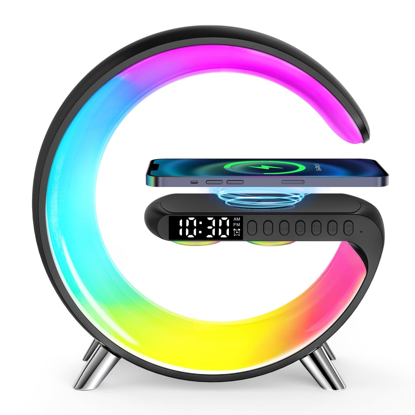 GPED 4-in-1 Smart Alarm Clock