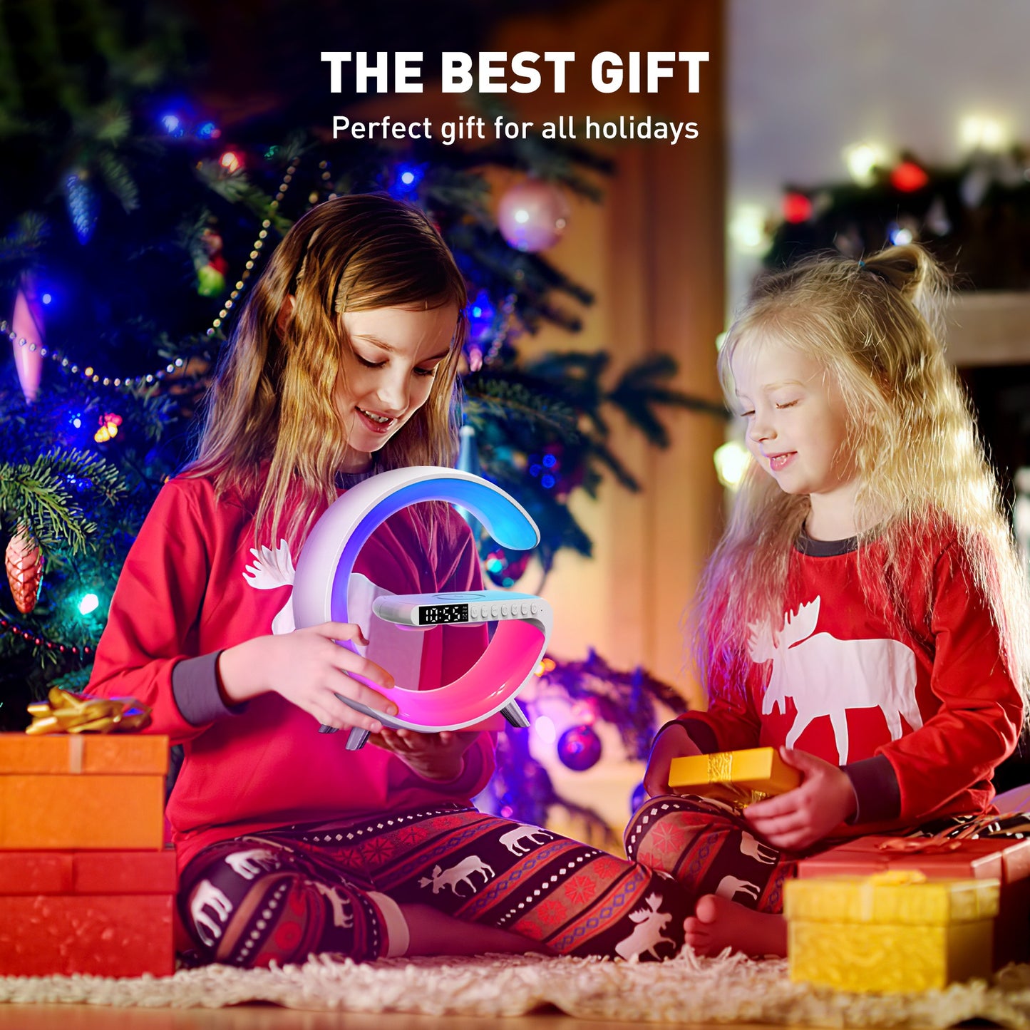 GPED 4-in-1 Smart Alarm Clock