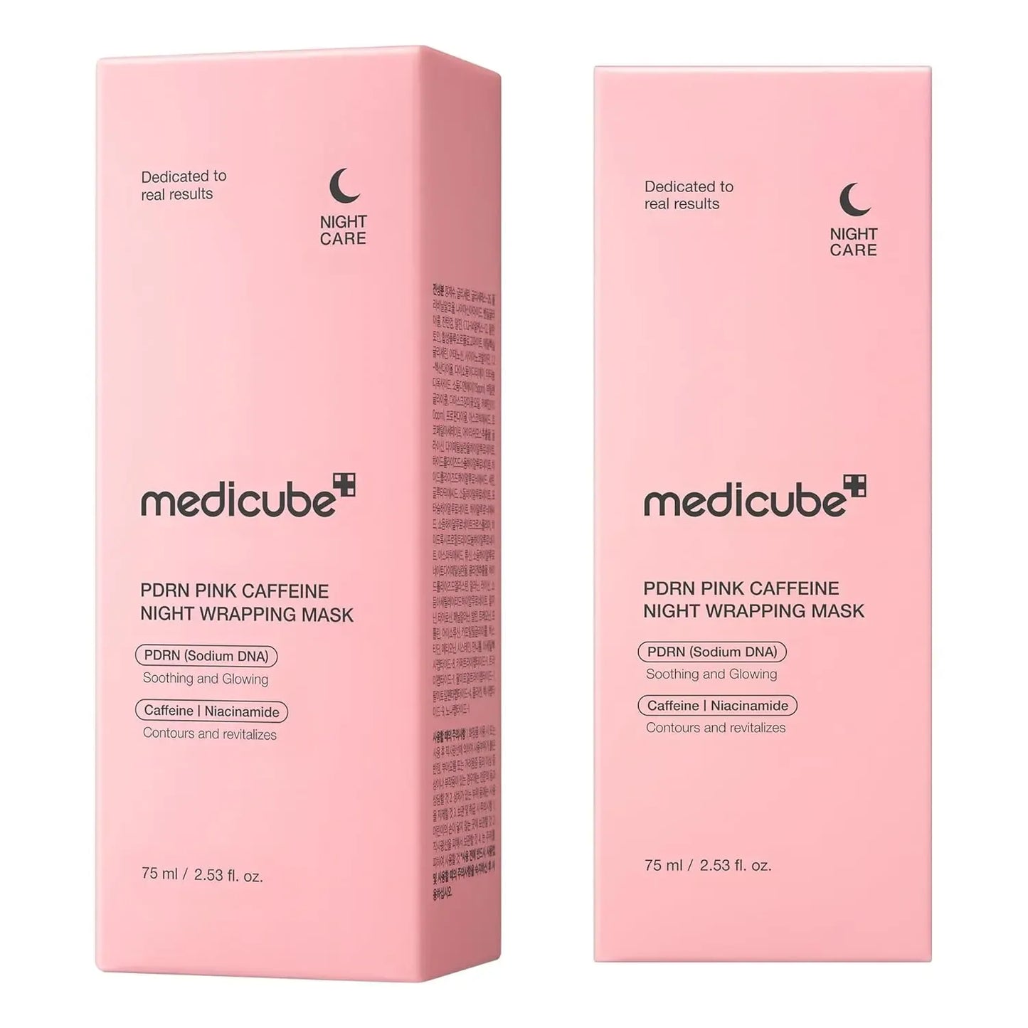 Medicube Wrapping Mask PDRN Caffeine Overnight Peel Off Facial Mask